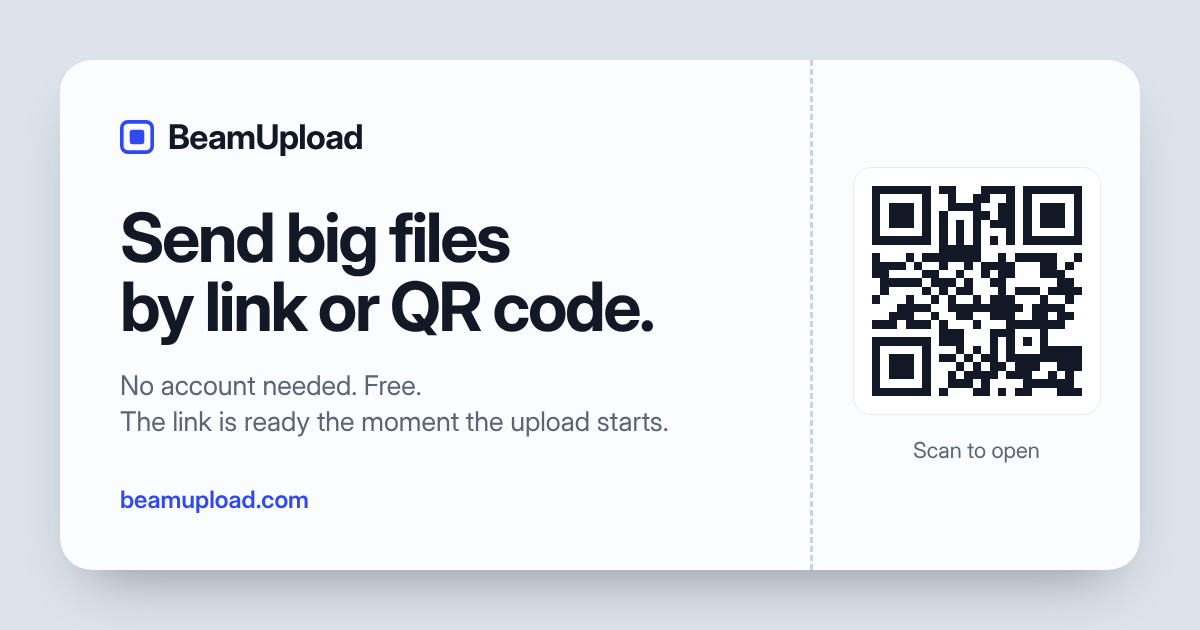 Built a file sharing service up to 10GB